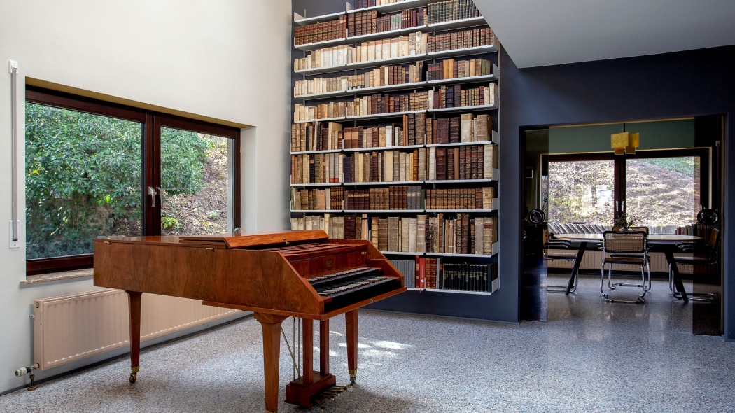 Dieter’s harpsichord