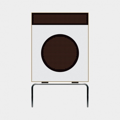 Dieter Rams designs. L 2 speaker, 1958, designed by Dieter Rams for Braun