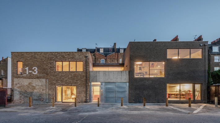 Yorkton Workshops, in the middle of London’s old furniture-making district. Photography of the Yorkton Workshop by Taran Wilkhu.